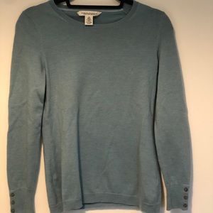Powder blue banana republic sweater